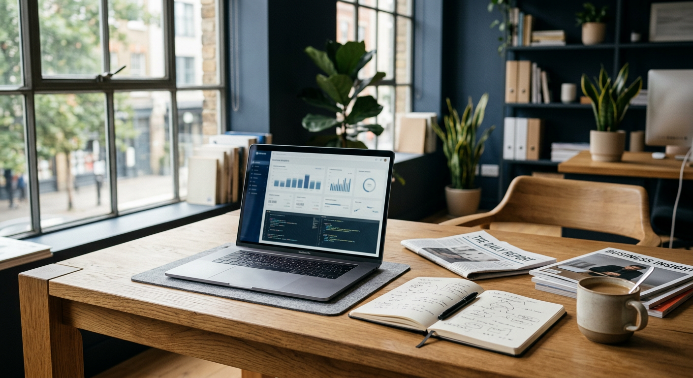 RankingSwitch editorial workspace with analytics and printed publications